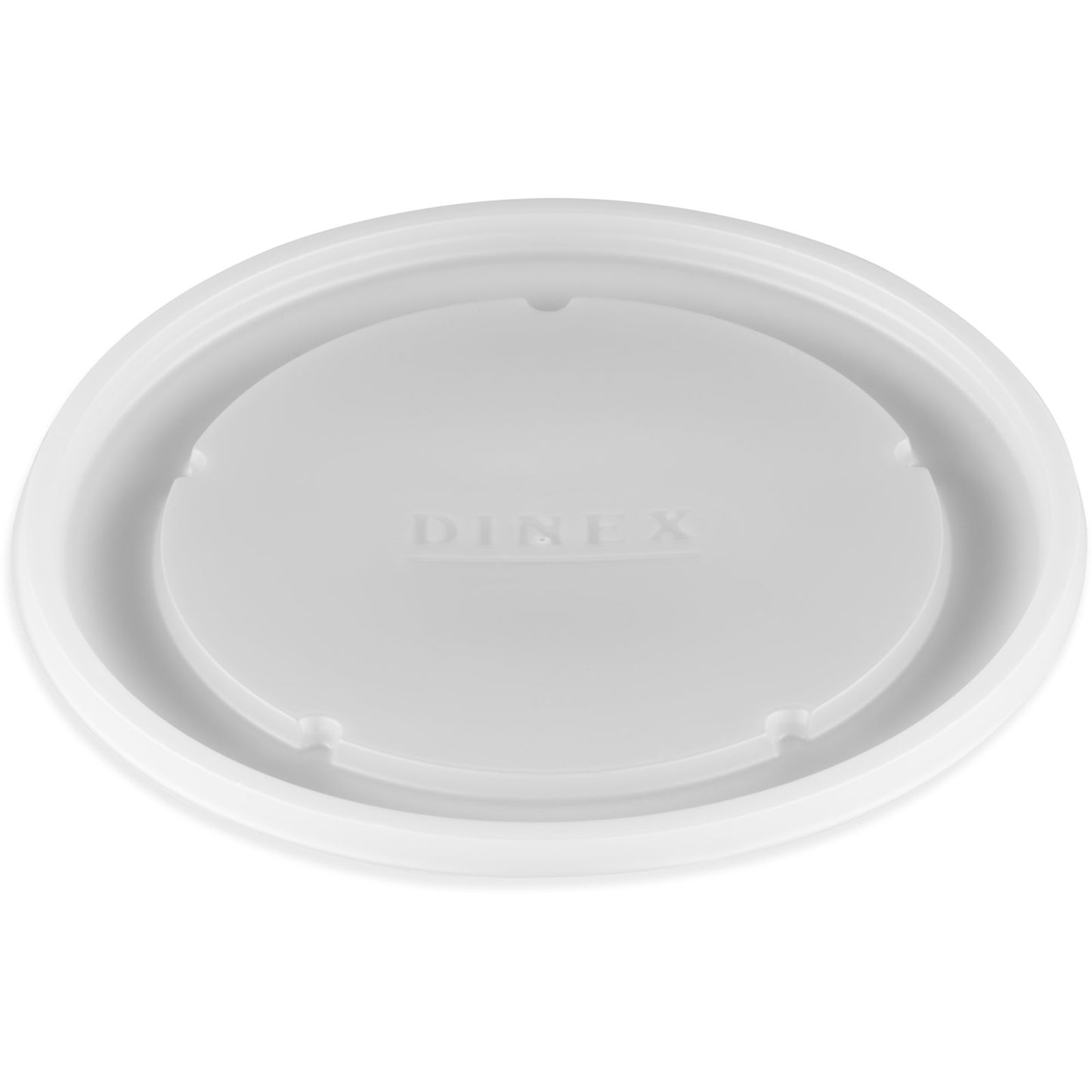 Dinex DX11868714 5" Translucent Classic Lid Fits DX1186 12 oz Bowls (1000/cs)