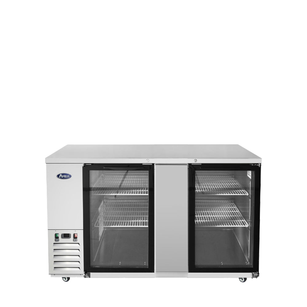 Atosa SBB69GGR-AUS1 69" Glass Door Back Bar Cooler