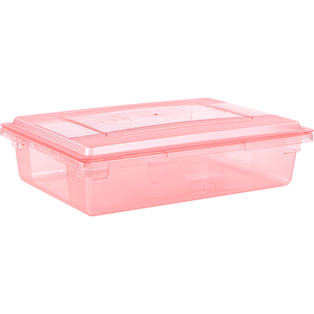 Carlisle 10627C05 26" x 18" Red Polycarbonate StorPlus Color-Coded Food Storage Container Lid