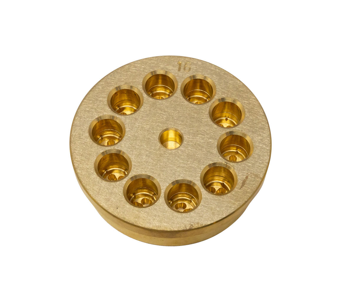 Omcan 13407 2.6 x 1.5mm Pasta Die #16 Linguine