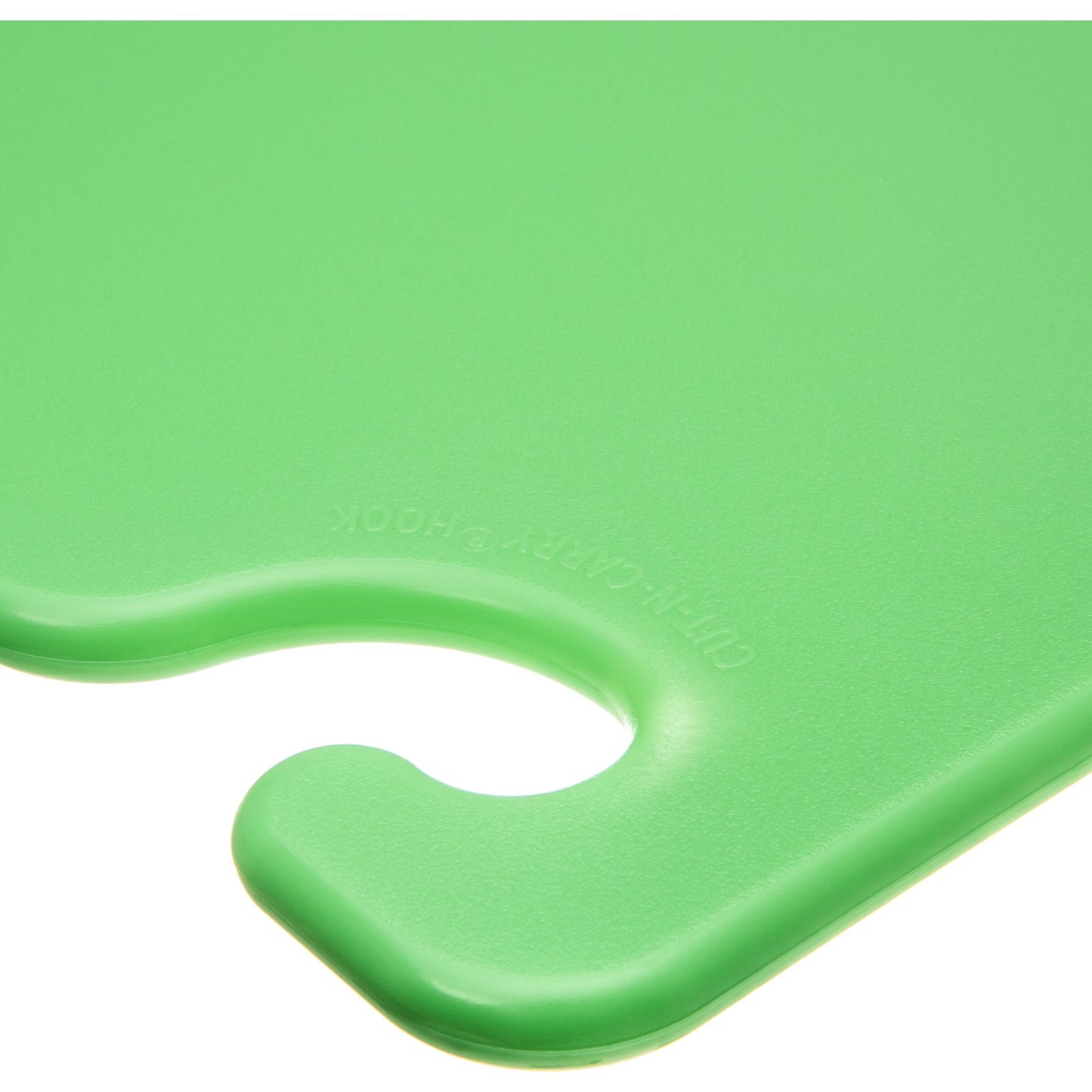 San Jamar CB182412GN 18" x 24" x 0.5" Green Cut-N-Carry Cutting Board
