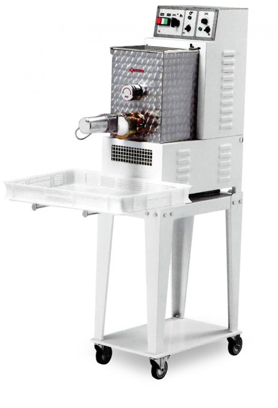 Omcan 13364 Floor Model Heavy-Duty Pasta Machine with 8.8 lbs. Tank Capacity
