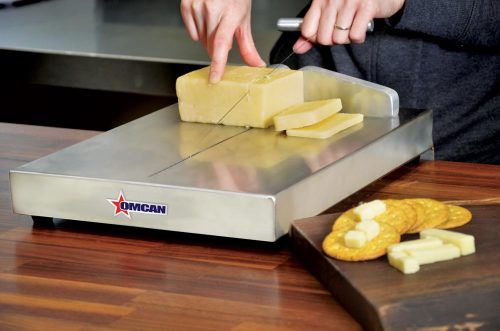 Omcan 11400 14" x 11" x 4" Stainless Steel Cheese Cutter
