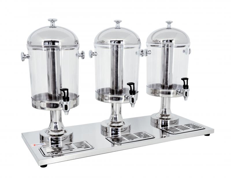 Omcan 19480 24 Qt Triple Ice-Cooled Juice Dispenser