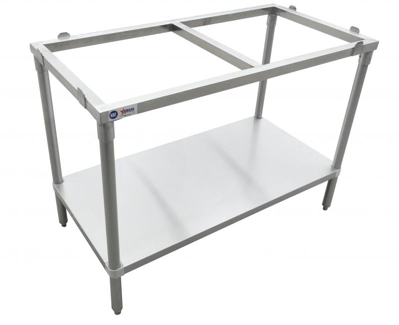 Omcan 40411 24" x 48" Solid Poly Top Table