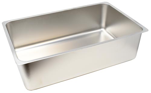 Omcan 80907 Spillage / Water Pan - Full Size - 6" Deep