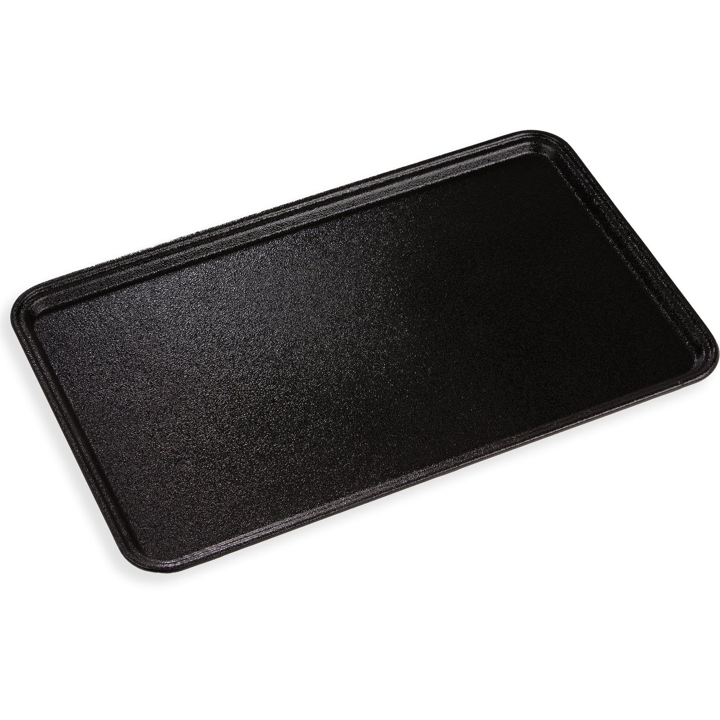 Carlisle 3253GR2004 21" x 13" Black Rectangle Griptite 2 Tray