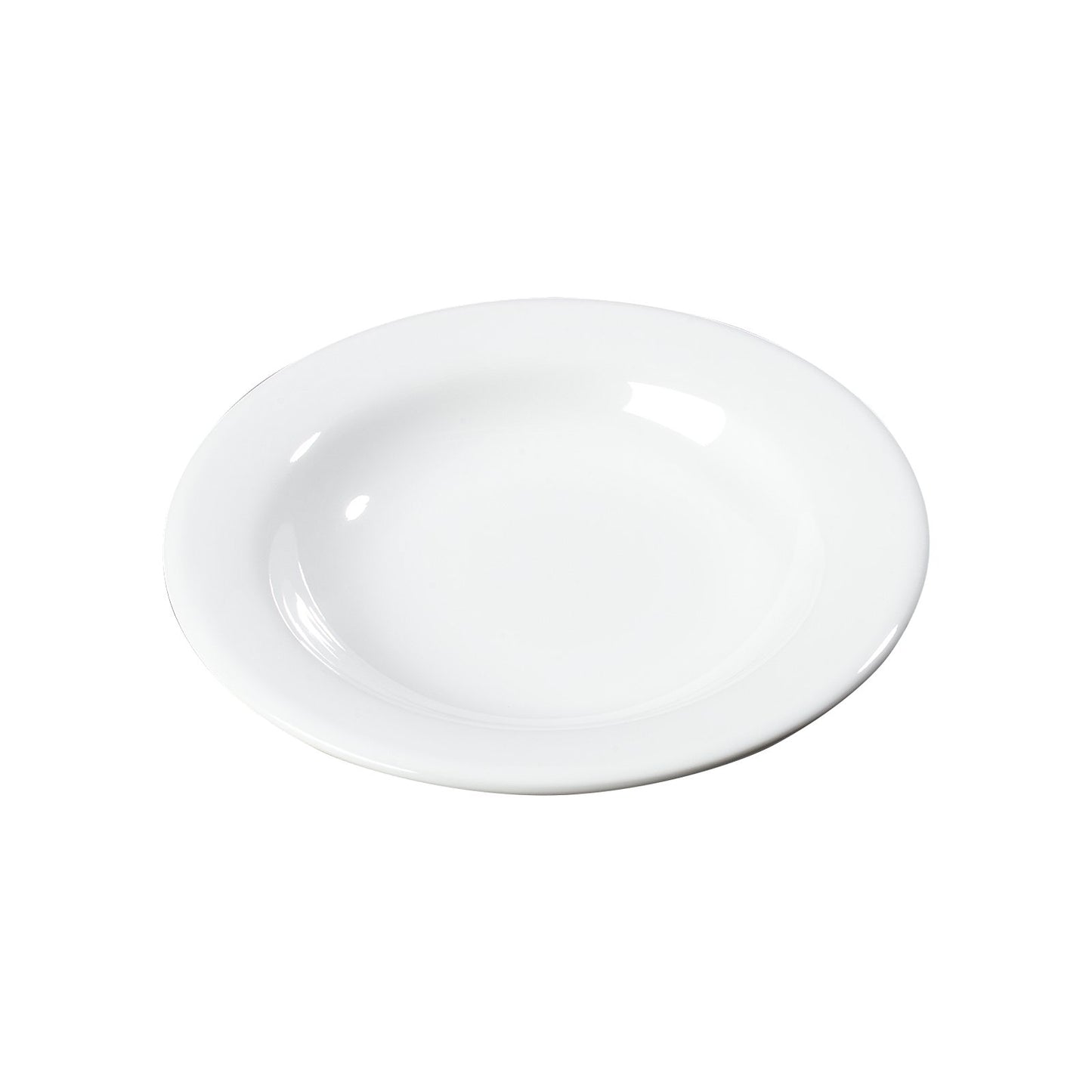 Carlisle 3303402 11 oz White Sierrus Melamine Pasta Soup Salad Bowl