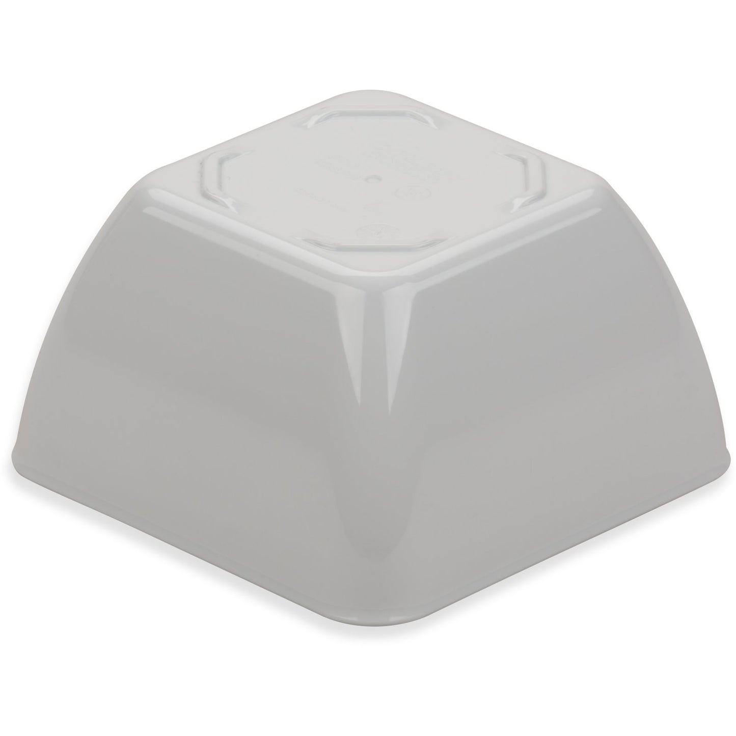Dinex DXSB1202 12 oz White Square SAN Bowl (48/cs)