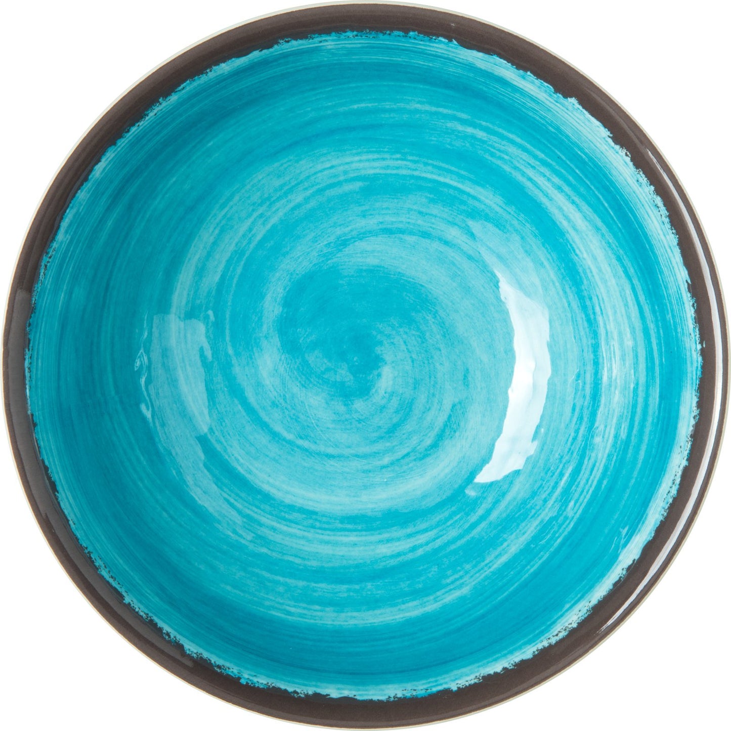 Carlisle 5400515 17 oz Aqua Mingle Melamine Small Bowl