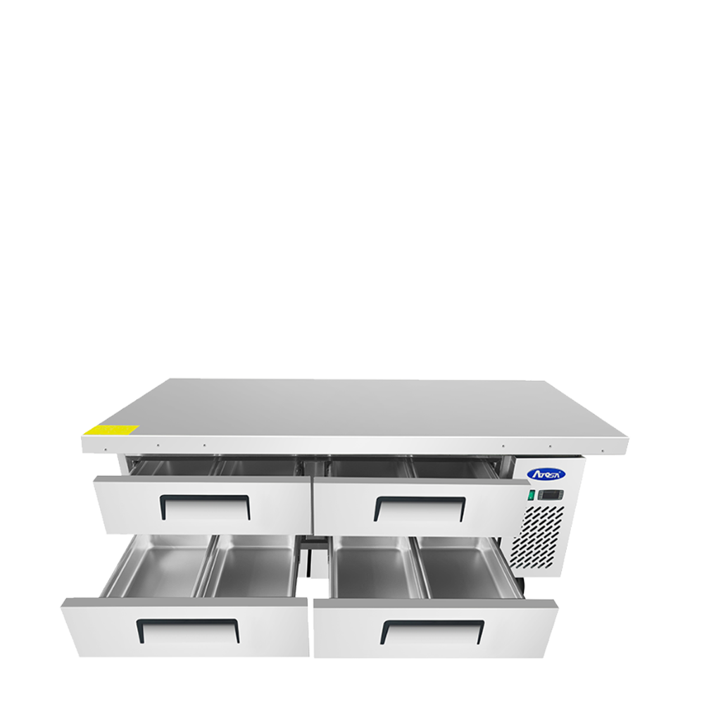 Atosa MGF8454GR 72" Chef Base with 76" Extended Top