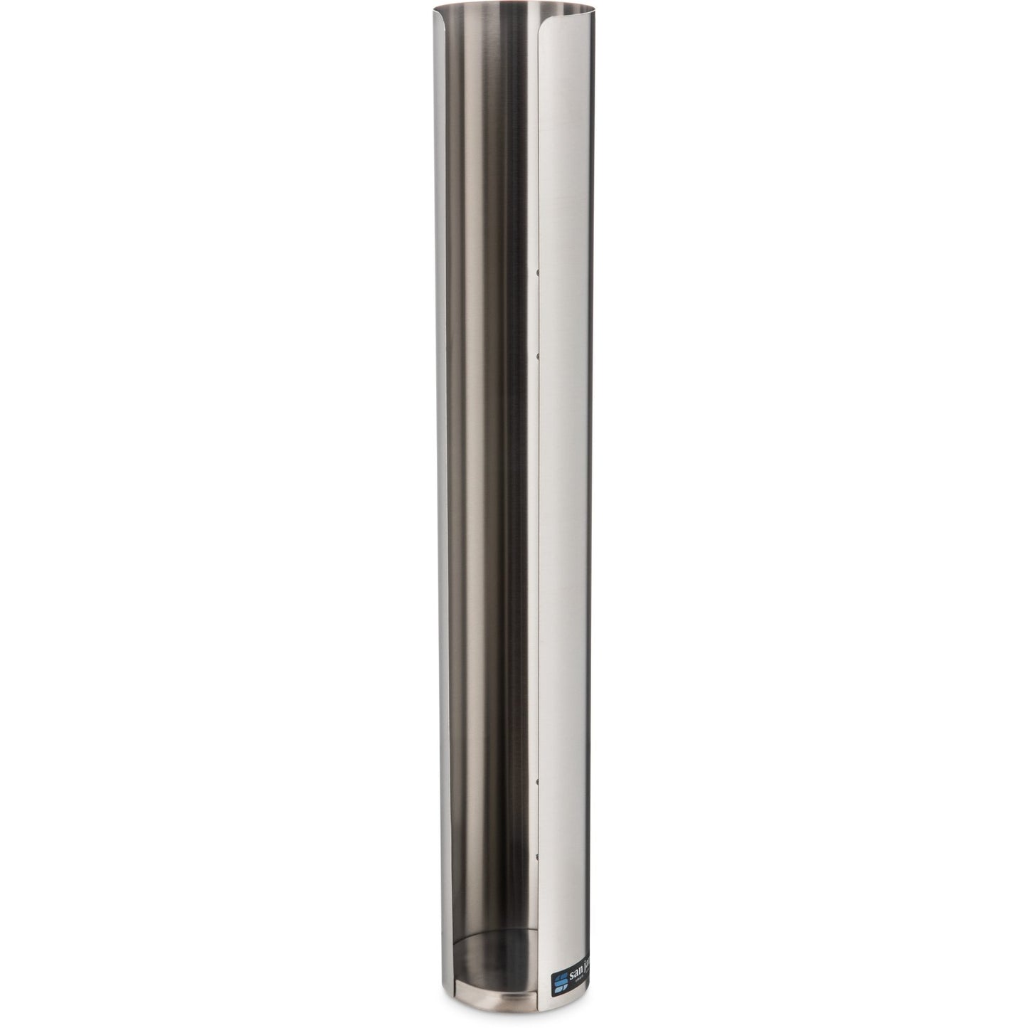 San Jamar L3200 Stainless Steel Wall-Mount Lid Dispenser for 6-10 oz. Cup Lids