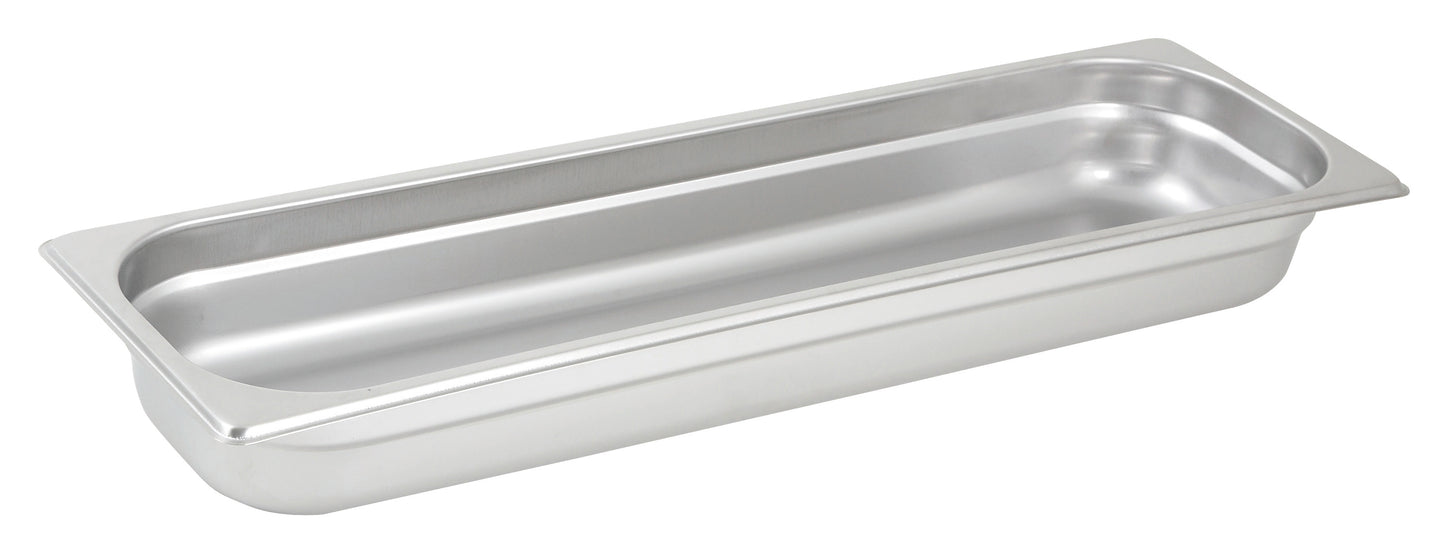 Winco SPJL-2HL Half Long Size Anti-jam Steam Pan
