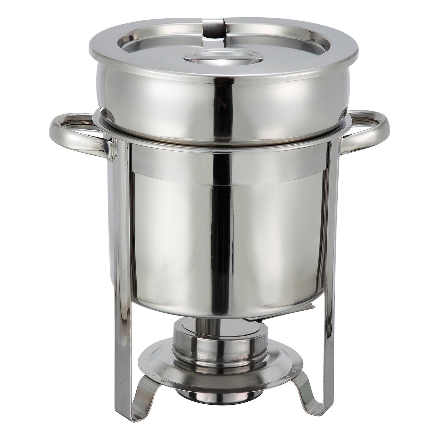 Winco 207 7 Qt. Stainless Steel Soup Warmer