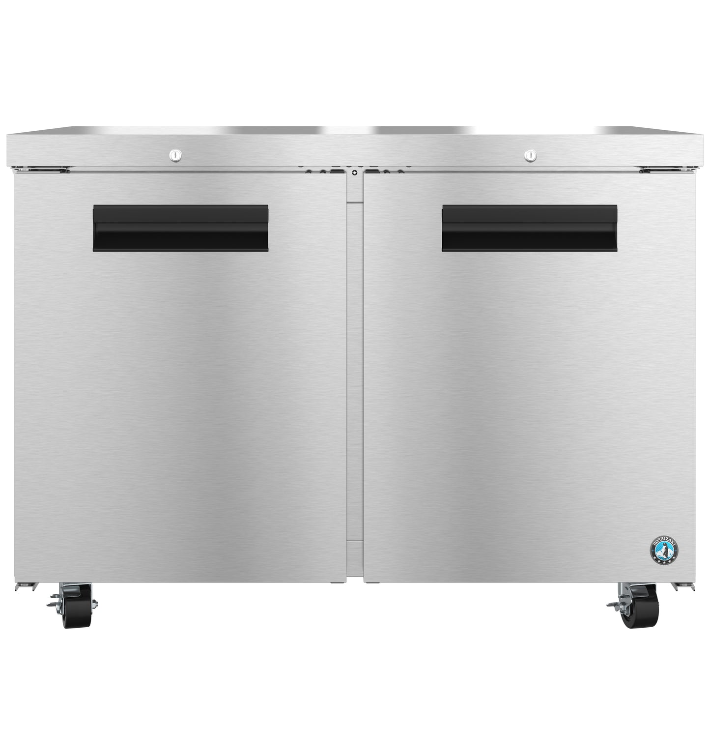 Hoshizaki UF48B-01 One Section Stainless Doors Mega Top Prep Table Refrigerator