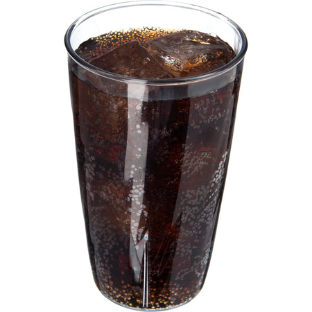 Carlisle 4366807 16 oz Clear Polycarbonate Swirl Tumbler