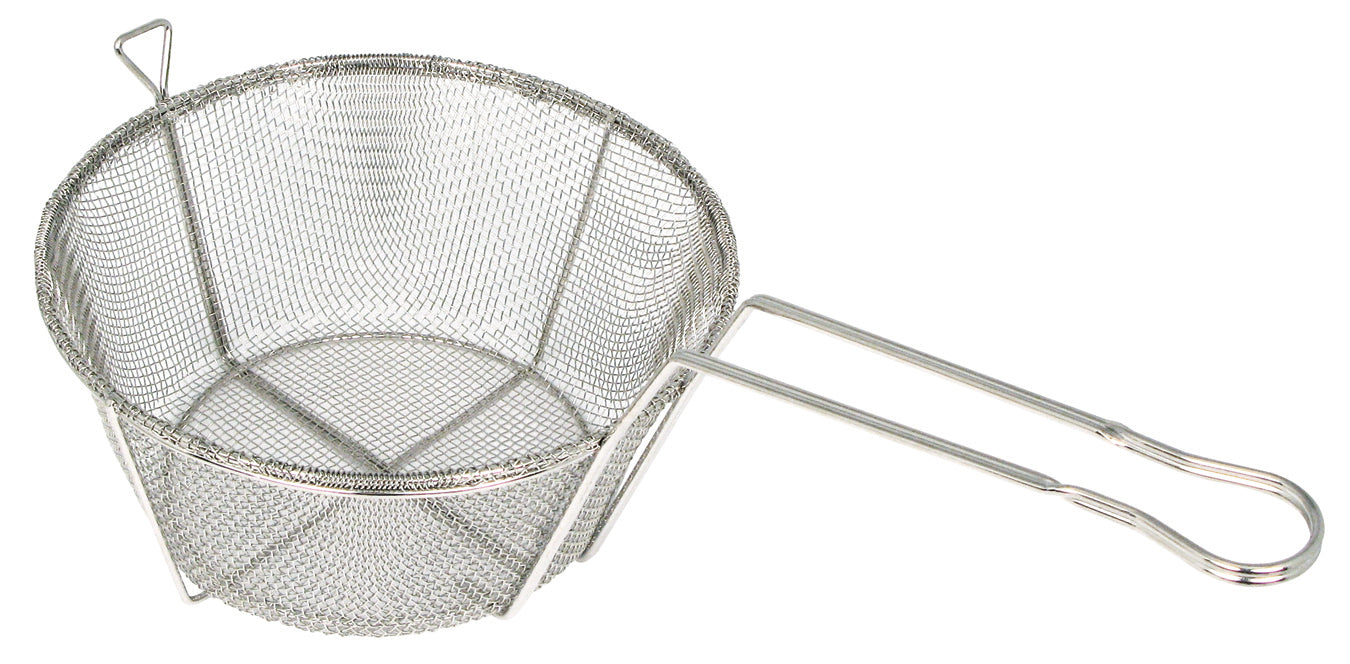Winco FBRS-8 8-1/2" Wire 6 Mesh Fry Basket