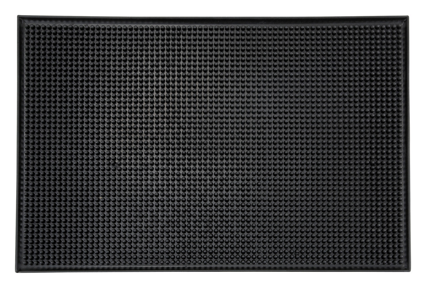 Winco BM-1812K 18" x 12" Black Bar Service Mat