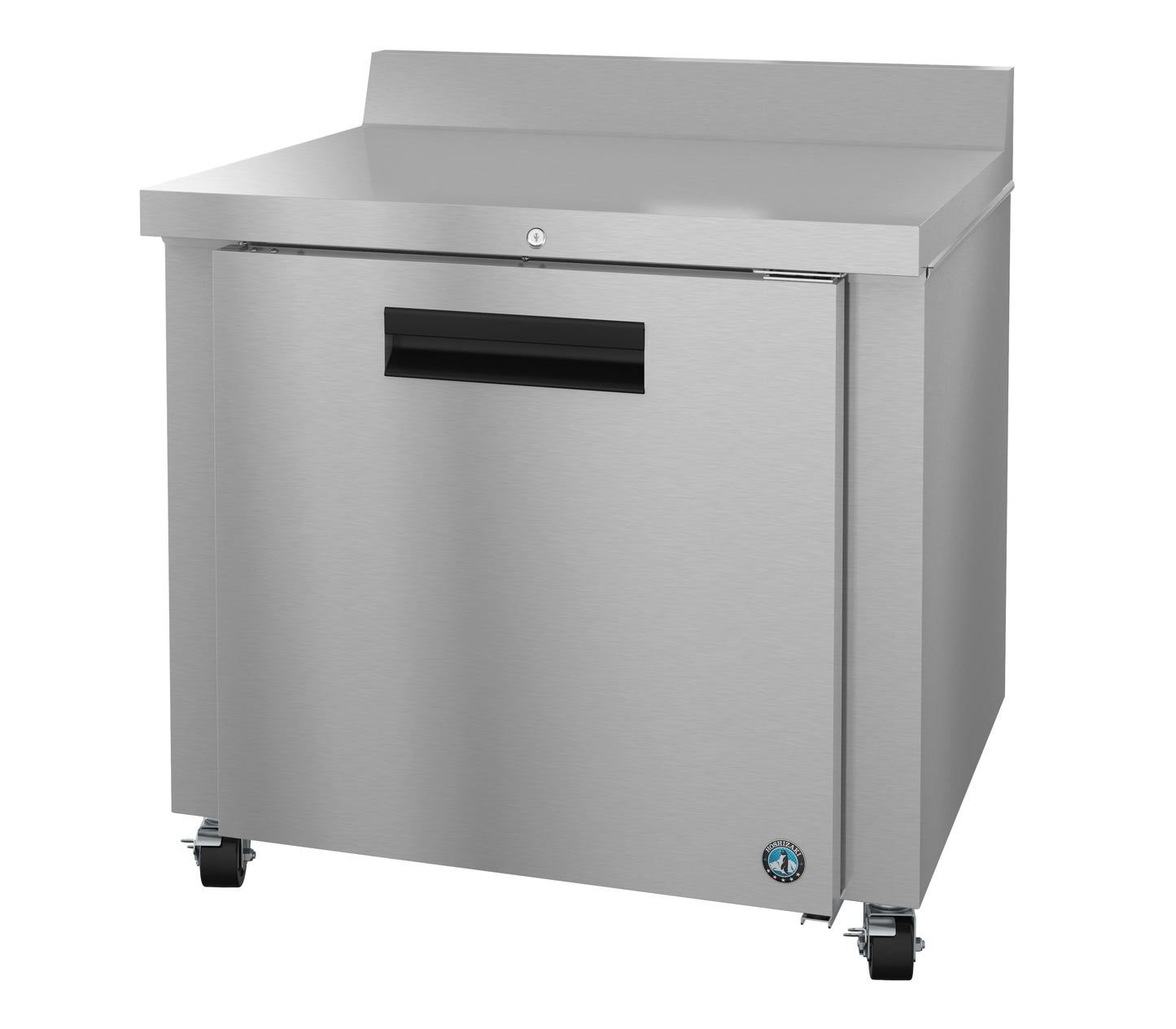 Hoshizaki WR36B-01 One Section Stainless Door with Lock Worktop Refrigerator