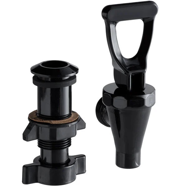 Carlisle LD333FA00 Black Cateraide Faucet Assembly for Beverage Server