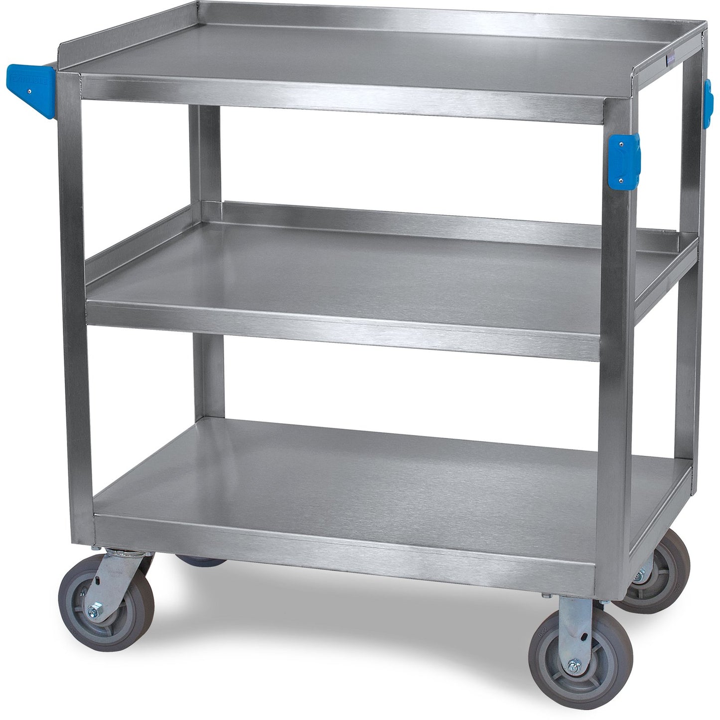Carlisle UC7032133 21" x 33" 3 Shelf Stainless Steel Utility Cart