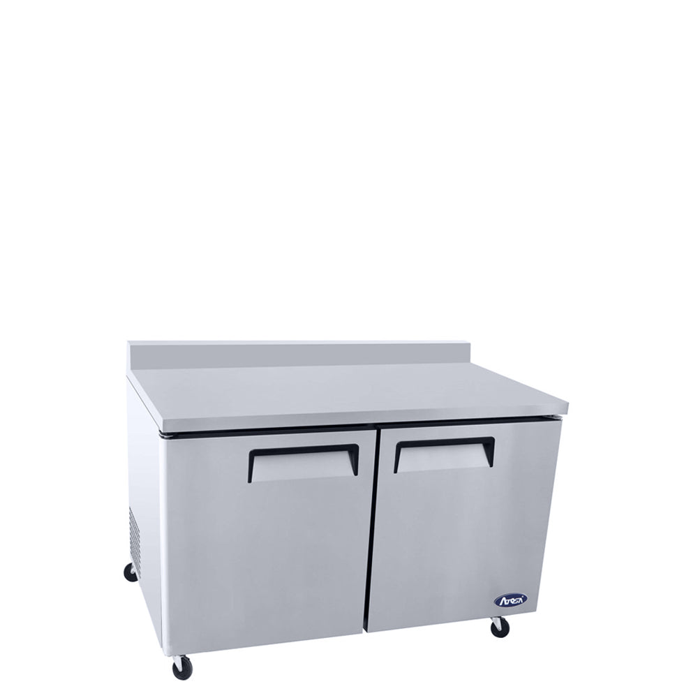 Atosa MGF8410GR 60" Worktop Refrigerator with Backsplash