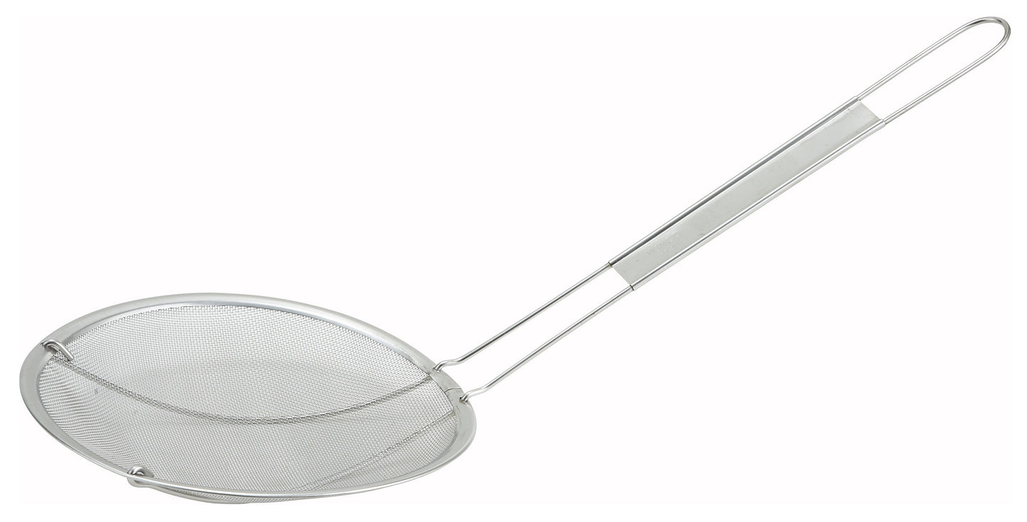 Winco MSS-6 6" Stainless Steel Single Course Mesh Strainer