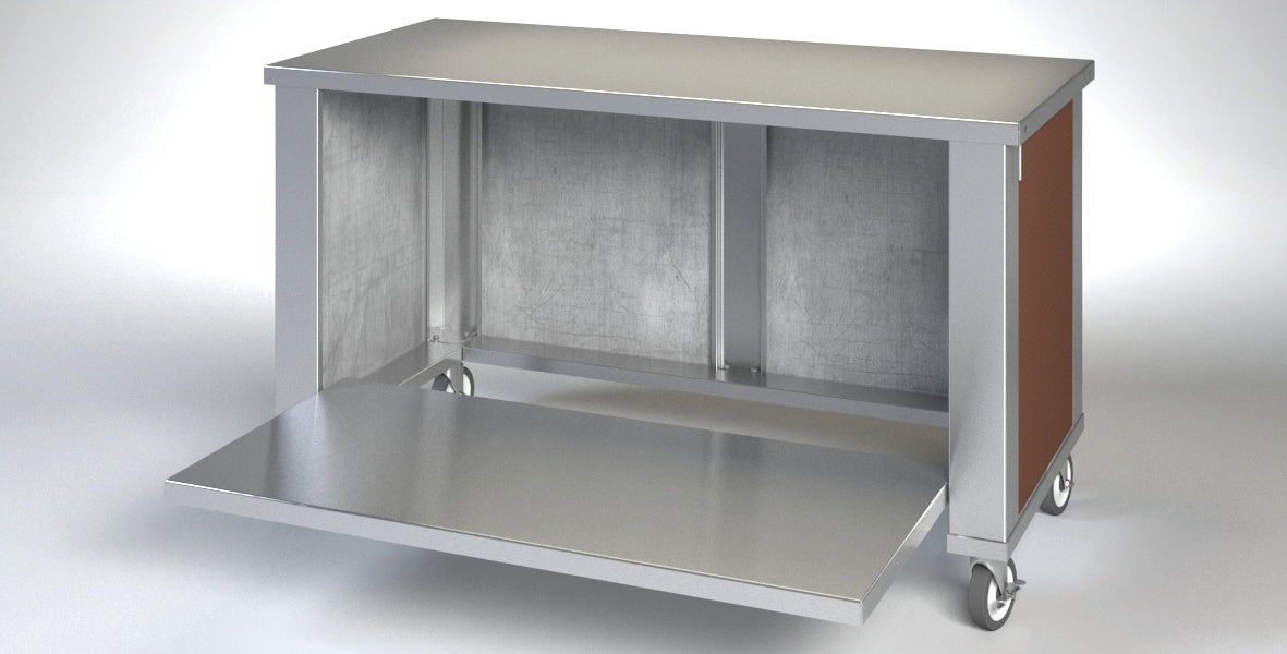 Dinex DXPRUS6 6-Well DineXpress Removable Undershelf