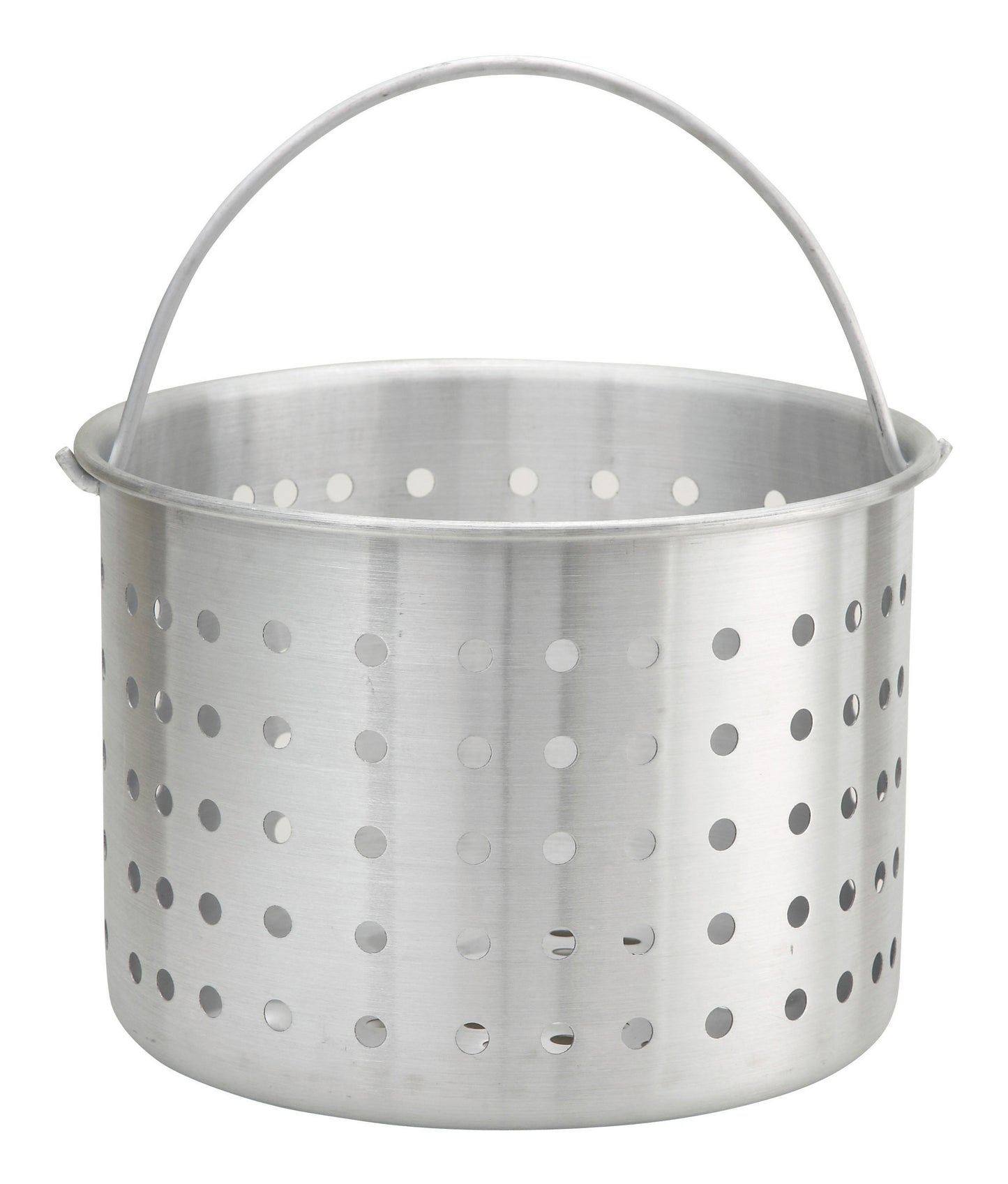 Winco ALSB-32 32 Qt. Aluminum Steamer Basket for 32 Qt Stock Pot