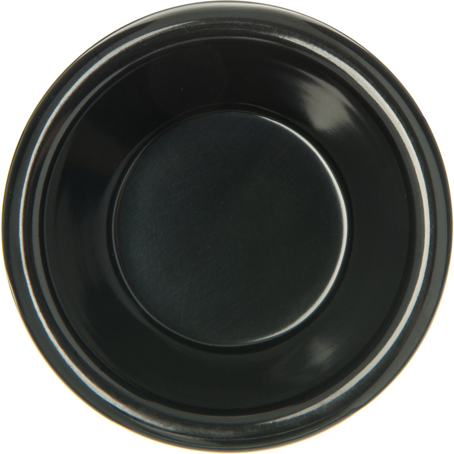 Carlisle S85203 2 oz Black Melamine Smooth Ramekin