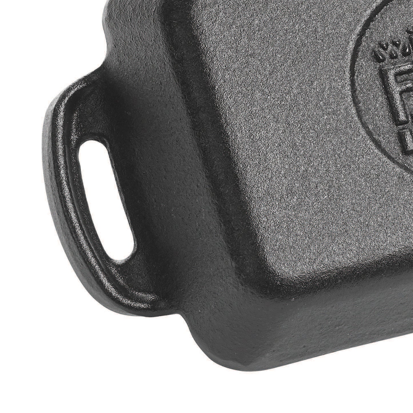 Winco CASM-5RT 10 oz. Matte Black Enamel Mini Cast Iron Induction Server