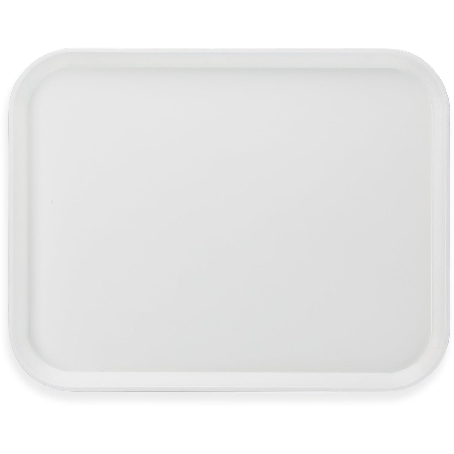 Carlisle 1814FG003 18" x 14" Natural Glasteel Fiberglass Tray