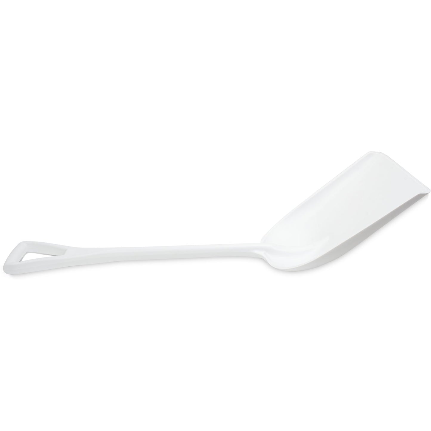 Carlisle 41077EC02 13.75" x 16.5" White Sparta Sanitary Shovel