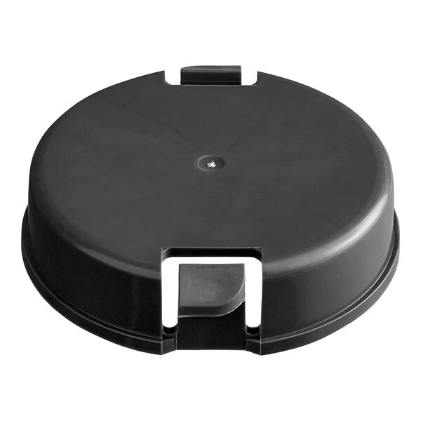 San Jamar C2013GY Black Bottom for Portion Cup Dispenser