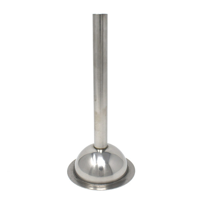 Omcan 10031 17mm Stainless Steel Grinder Spout for #32 Meat Grinder