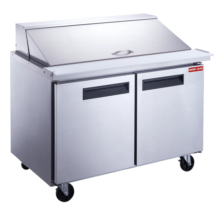 New Air NPT-048-MSA 48" Mega Top Salad/Sandwich Prep Table