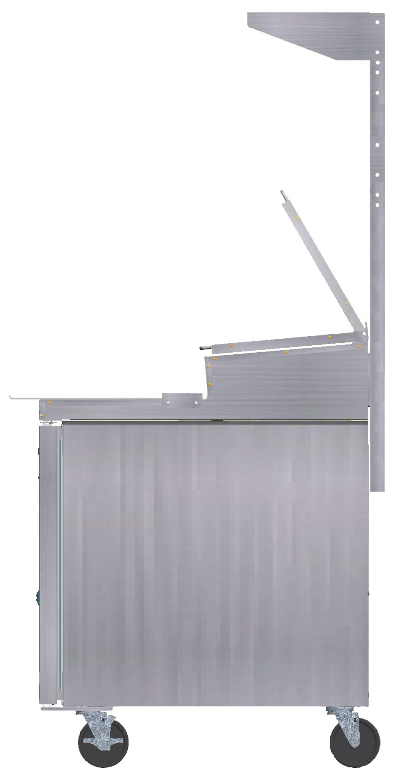 Hoshizaki HS-5229_(x2) Single Overshelf for 93" W Pizza Cabinets