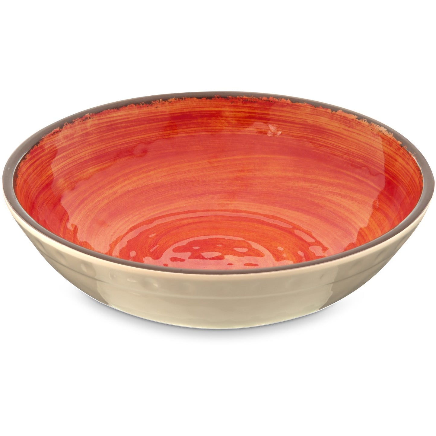 Carlisle 5401952 32 oz Fireball Mingle Melamine Cereal Bowl