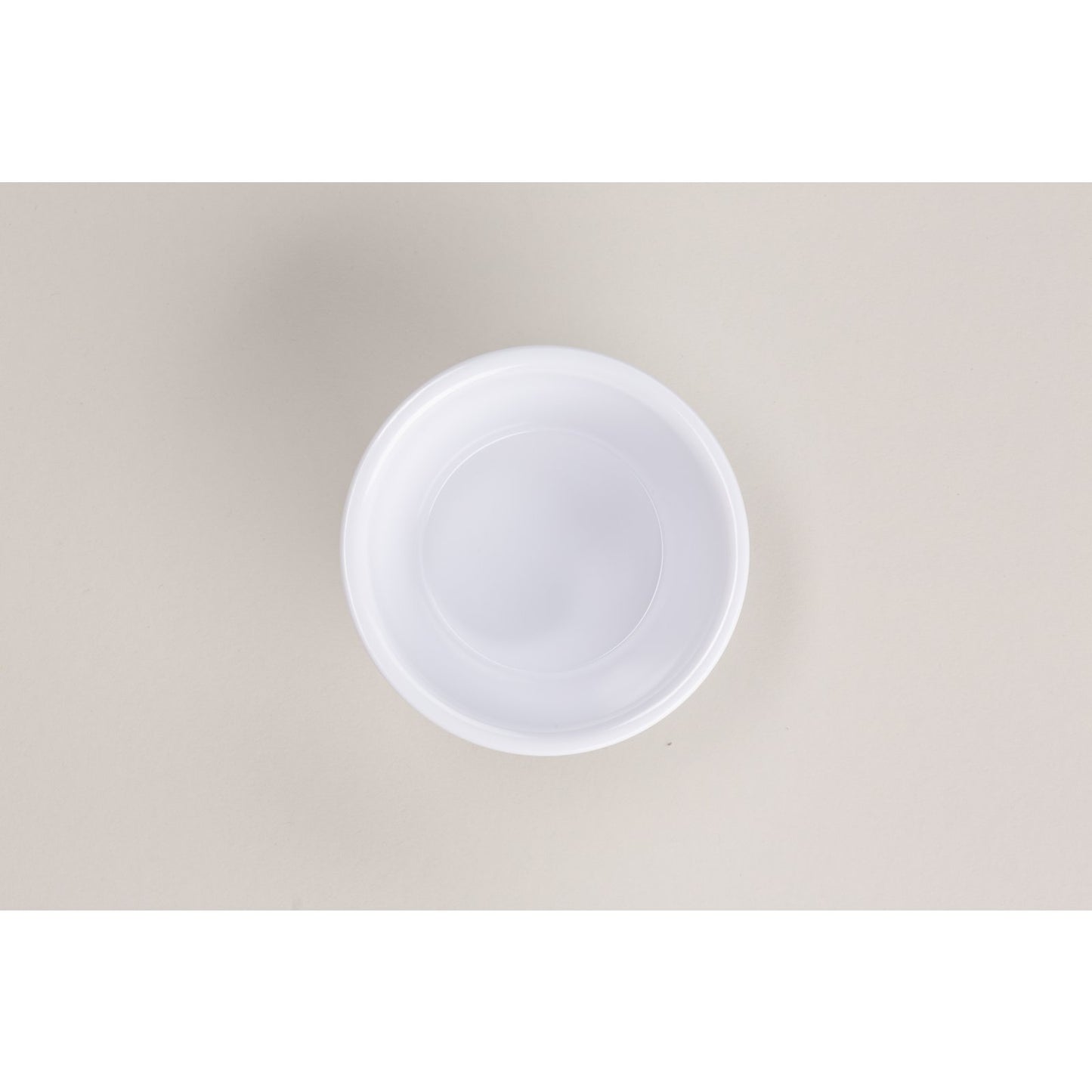 Carlisle S29102 4 oz White Melamine Fluted Bowl Ramekin