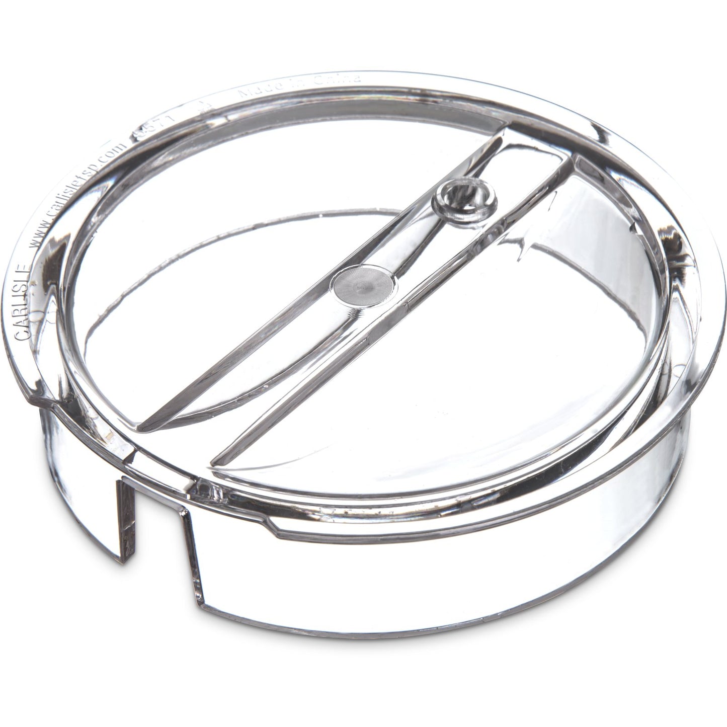 Carlisle 557307 Clear Polycarbonate Elan Vented Lid for Elan Pitcher