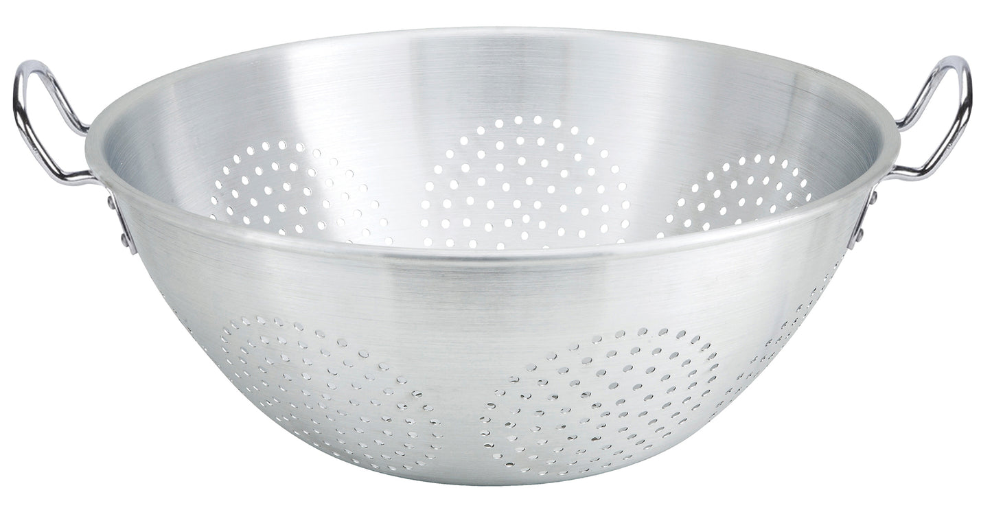 Winco ALO-16H Aluminum Colander w/ Handles