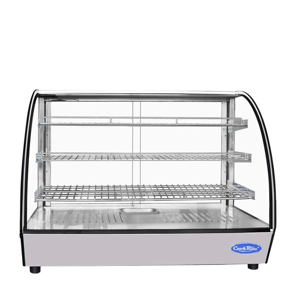 Atosa CHDC-56 5.6 Cuft Curved Countertop Heated Display