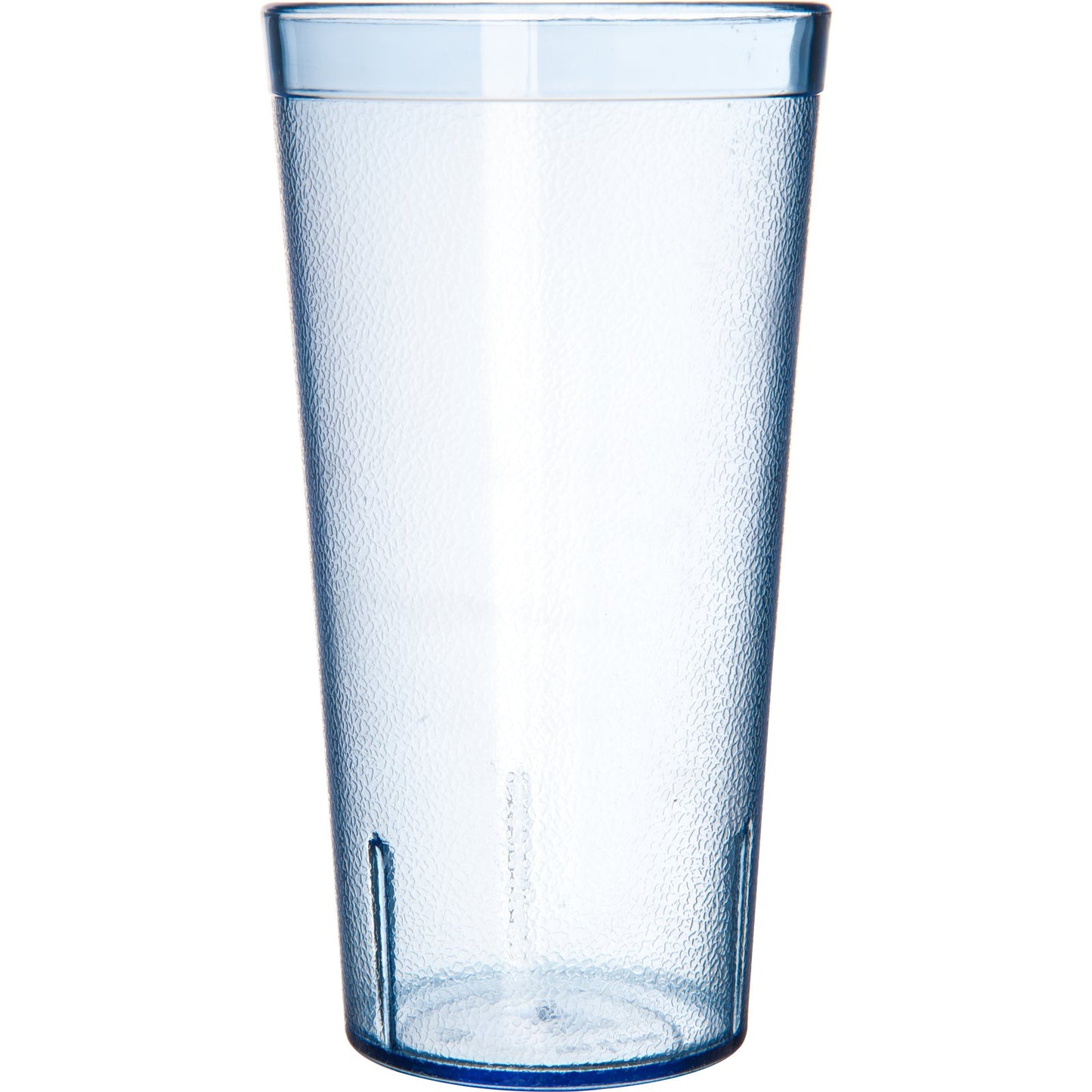 Carlisle 5220-854 20 oz Blue SAN Stackable Tumbler - Cash & Carry (12/st)