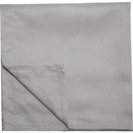 Snap Drape 54432020NH382 20" x 20" Stone Spun Polyester Microfiber Milan Birdseye Napkin