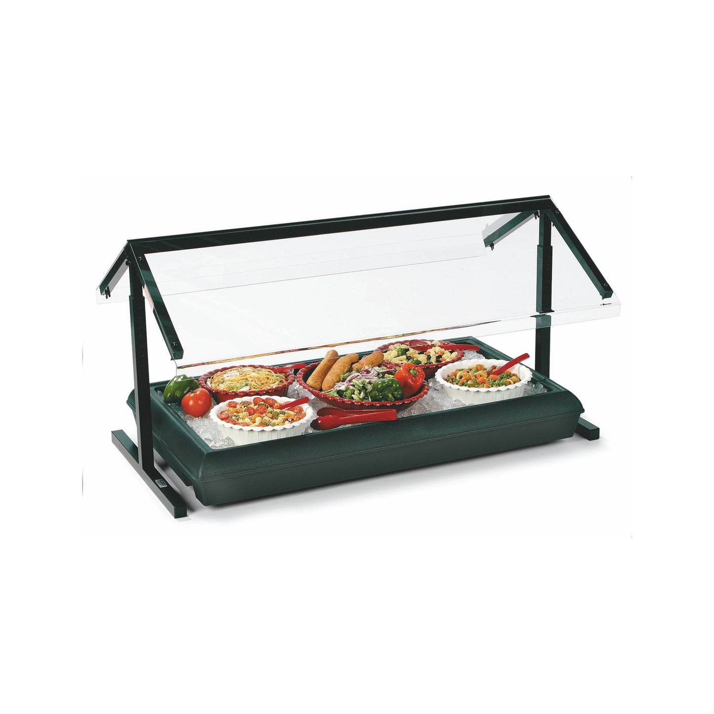 Carlisle 767003 4' Black Five Star Buffet Bar