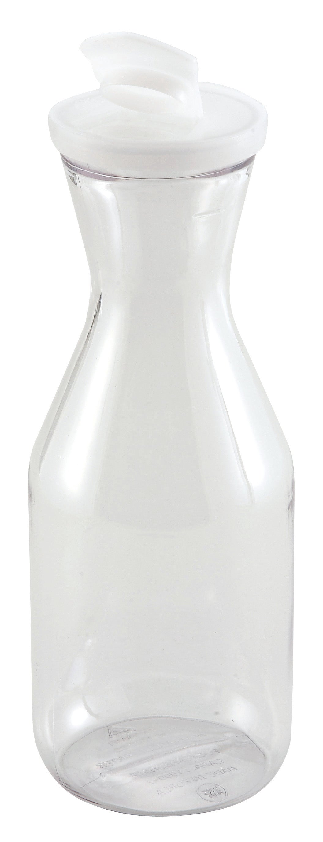 Winco PDT-05 1/2L Polycarbonate Decanter w/ Lid