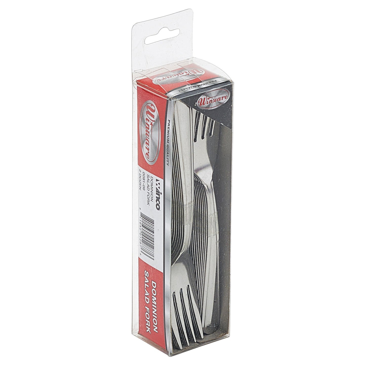 Winco 0081-06 Dominion Salad Fork, 18/0 Medium Weight (2dozens/pack)