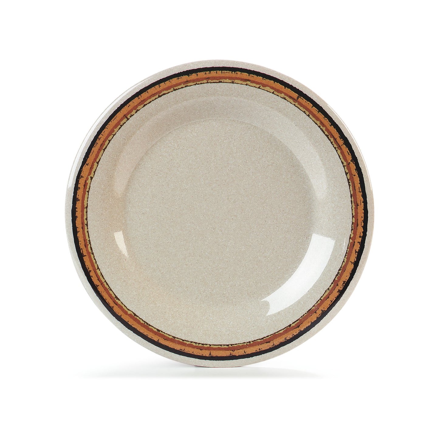 Carlisle 43013908 9" Sierra Sand on Sand Durus Melamine Wide Rim Dinner Plate