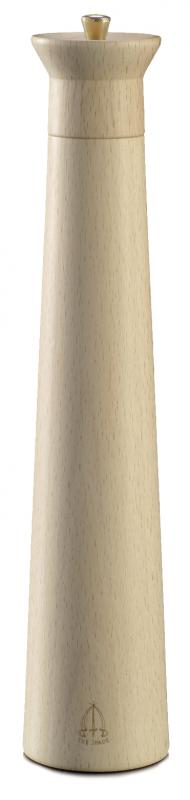 Omcan 43691 30-cm Nabucco Series Classic Collection - Pepper Mill Light Italian Beech Wood