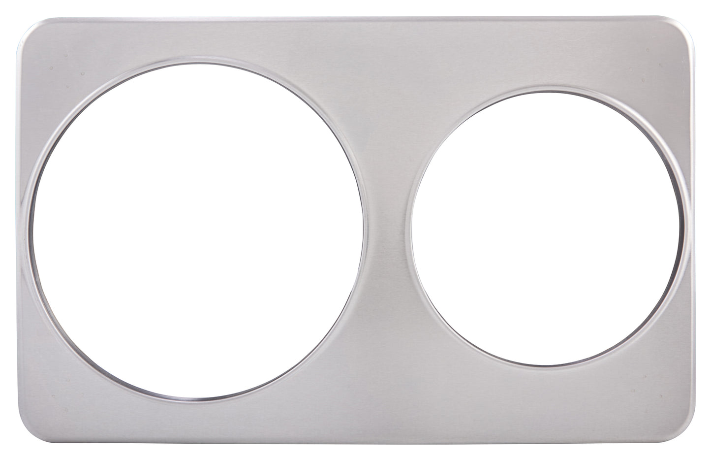 Winco ADP-810 Stainless Steel Adaptor Plate, 8-3/8" & 10-3/8" Holes